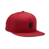 Head Snapback Hat - Flame Red