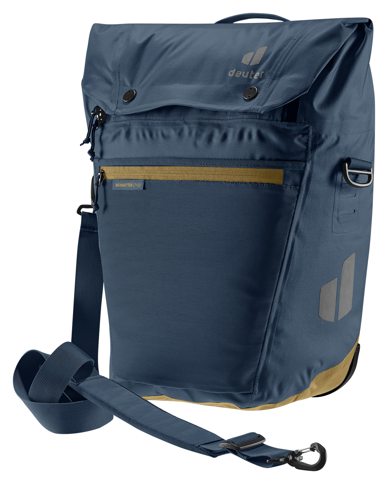 deuter Fahrradtasche Mainhattan 17+10 – Ink-Clay