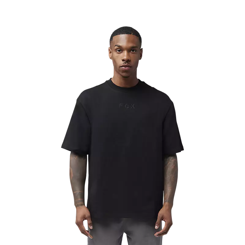 Wordmark Oversized Tee - Black