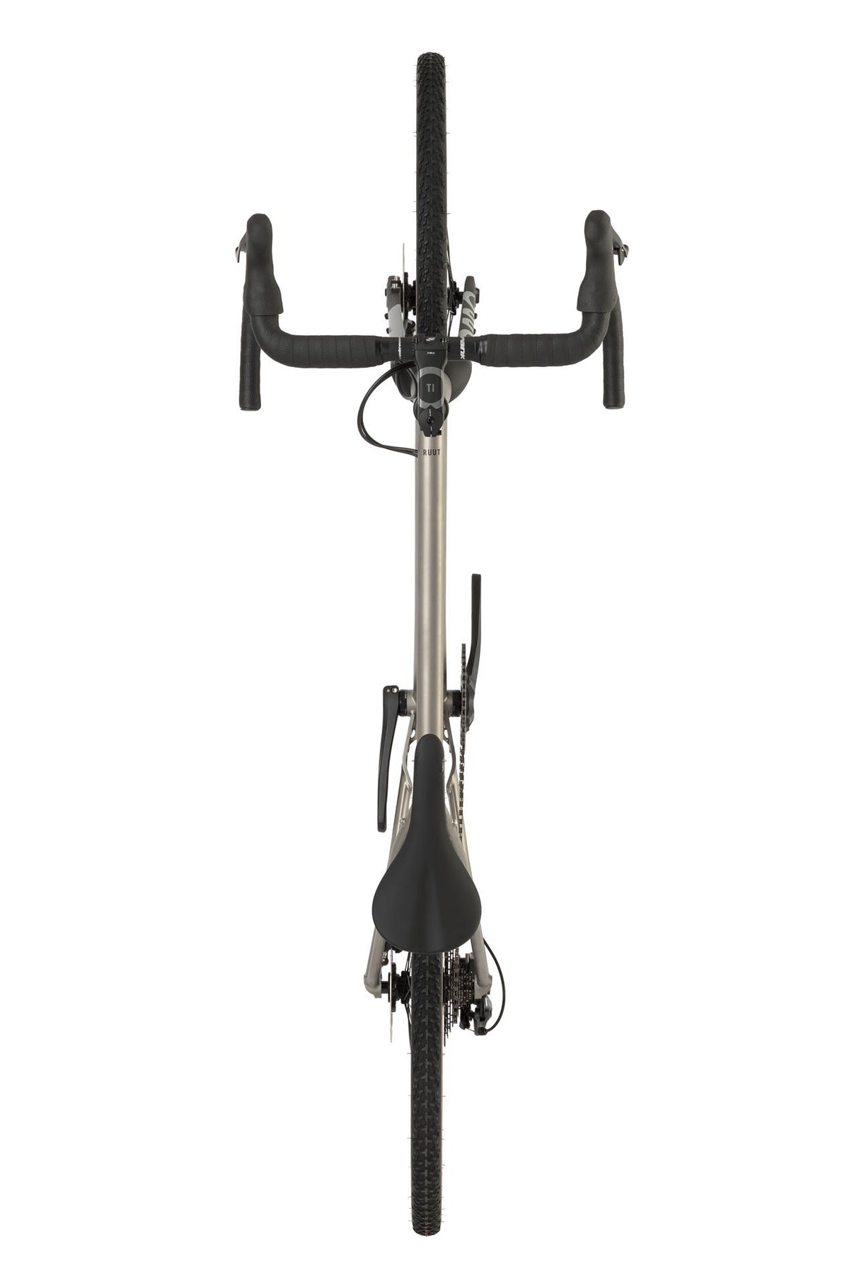 Ruut Ti Gravelbike - Titanium/Black