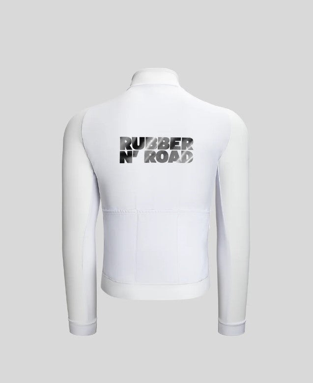Rebel Hybrid Jacket - White / Chrome