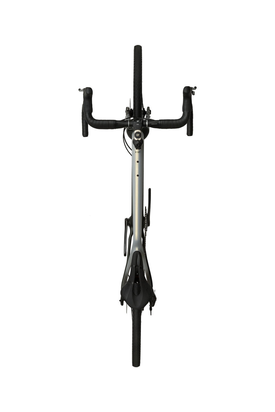 Ruut CF1 Gravelbike - Black/White
