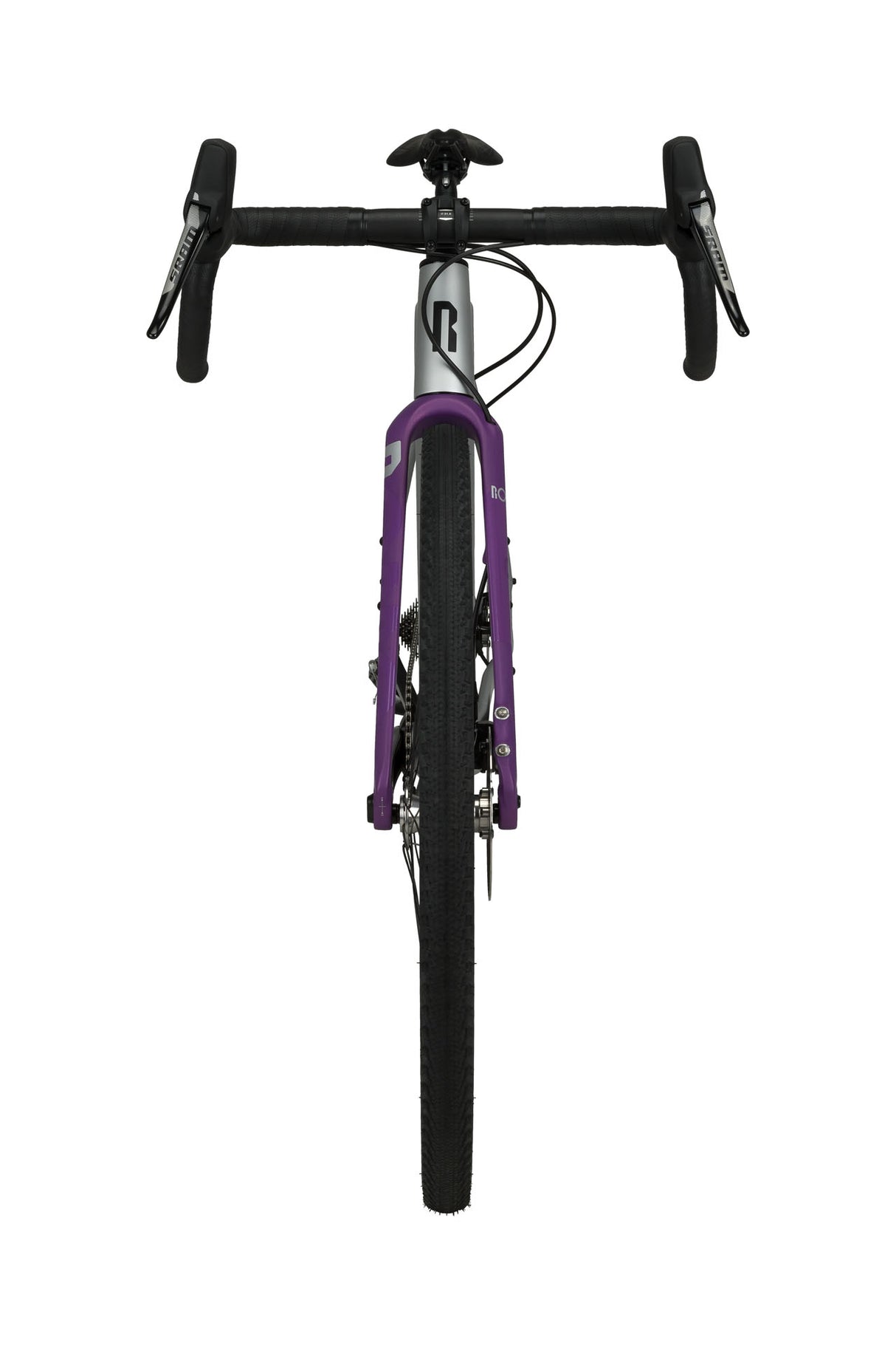 Ruut CF2 Gravelbike - Silver/Purple