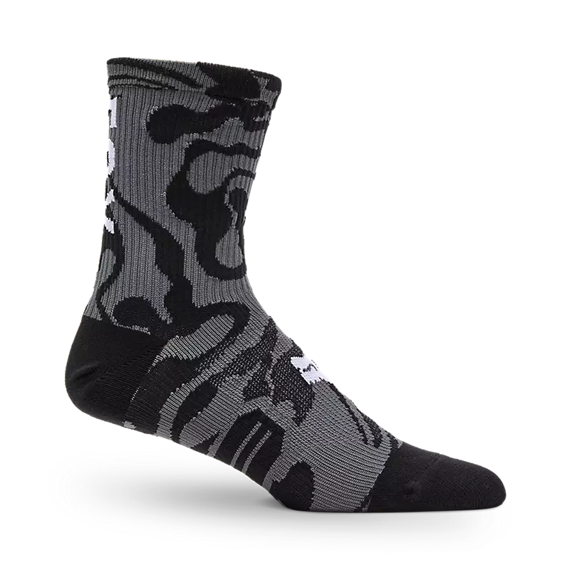 6" Ranger Sock Frequency - Black