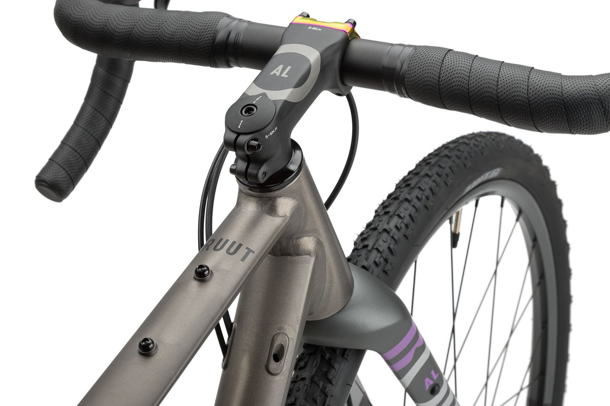 Ruut AL1 Gravelbike - Raw/Grey