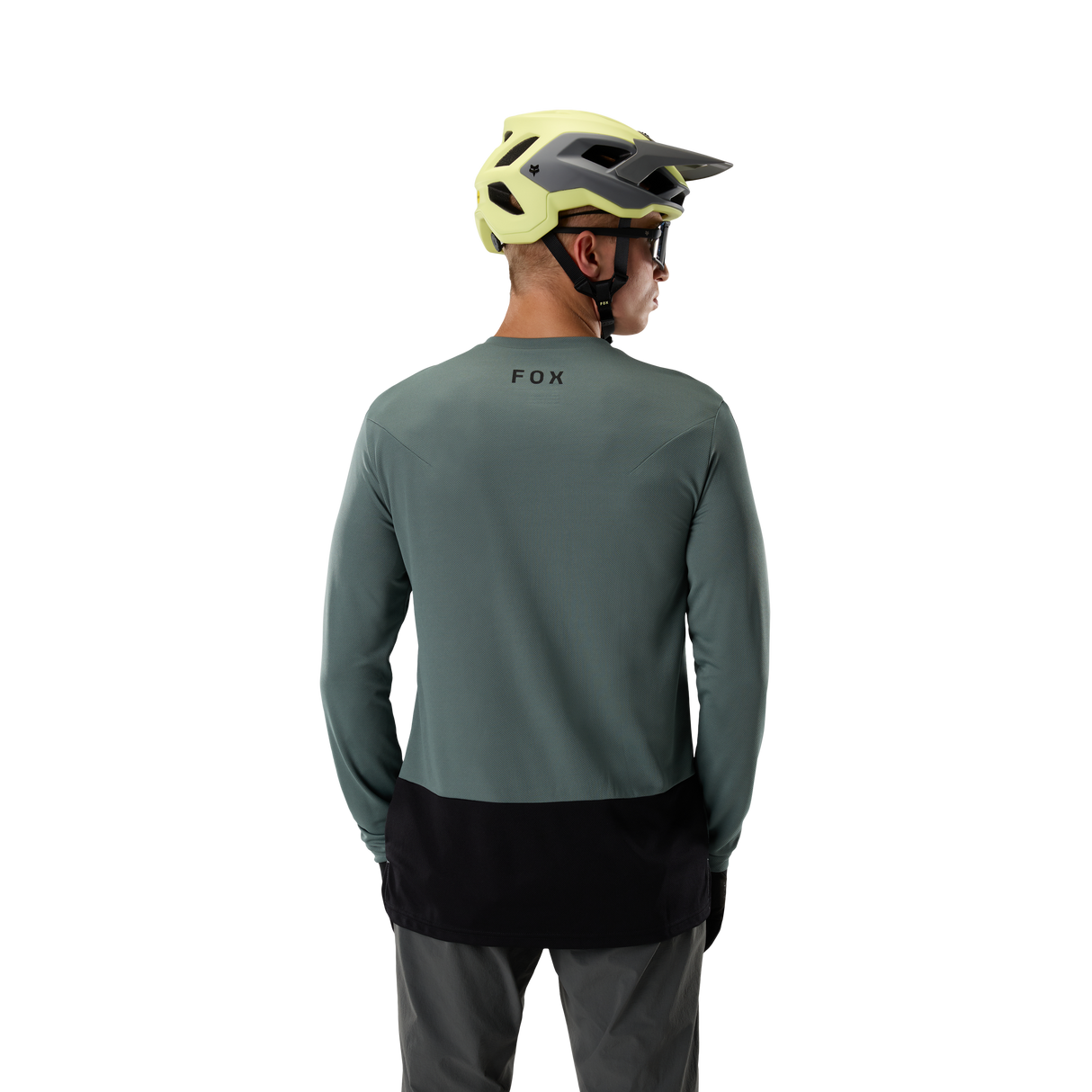 Ranger Long Sleeve Jersey Fox Head - Sage