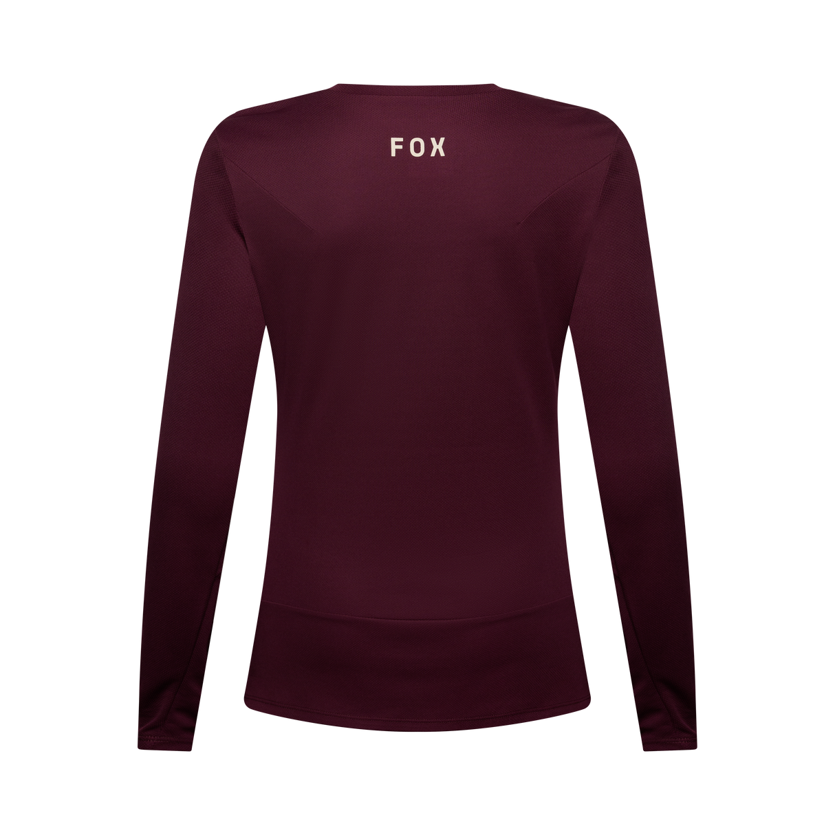 Woman Ranger Long Sleeve Jersey Fox Head - Dark Maroon