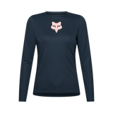 Woman Ranger Long Sleeve Jersey Fox Head - Galaxy Blue