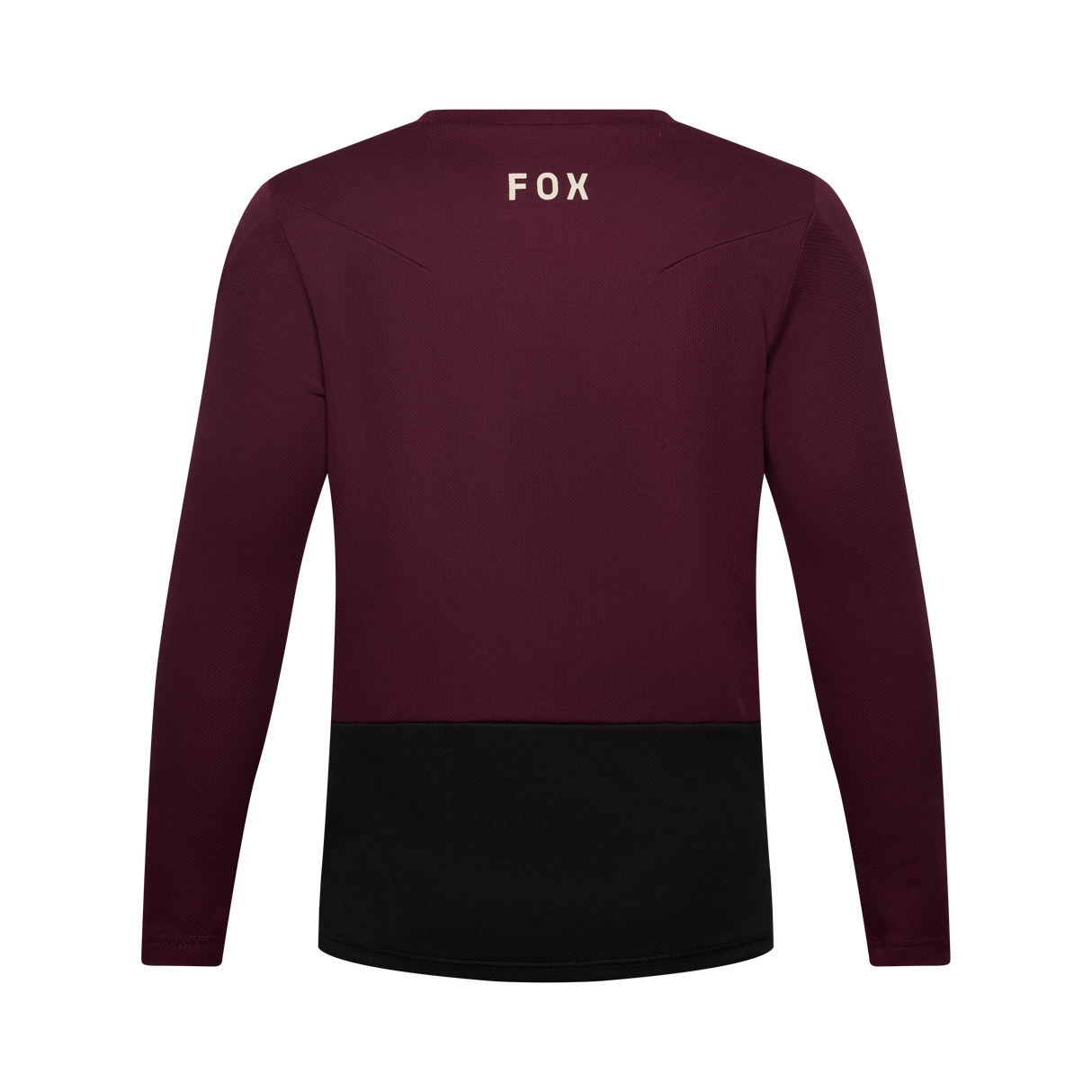 Youth Ranger Long Sleeve Jersey Fox Head - Dark Maroon