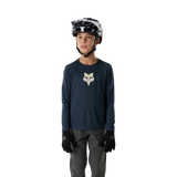 Youth Ranger Long Sleeve Jersey Fox Head - Galaxy Blue