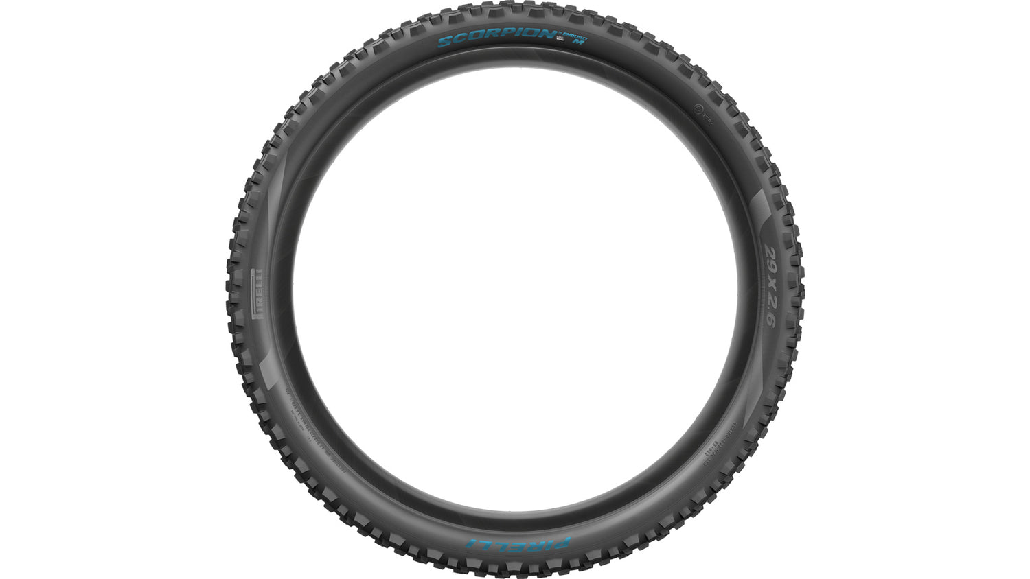 Scorpion Enduro M Hard WALL, 29" - turchese label