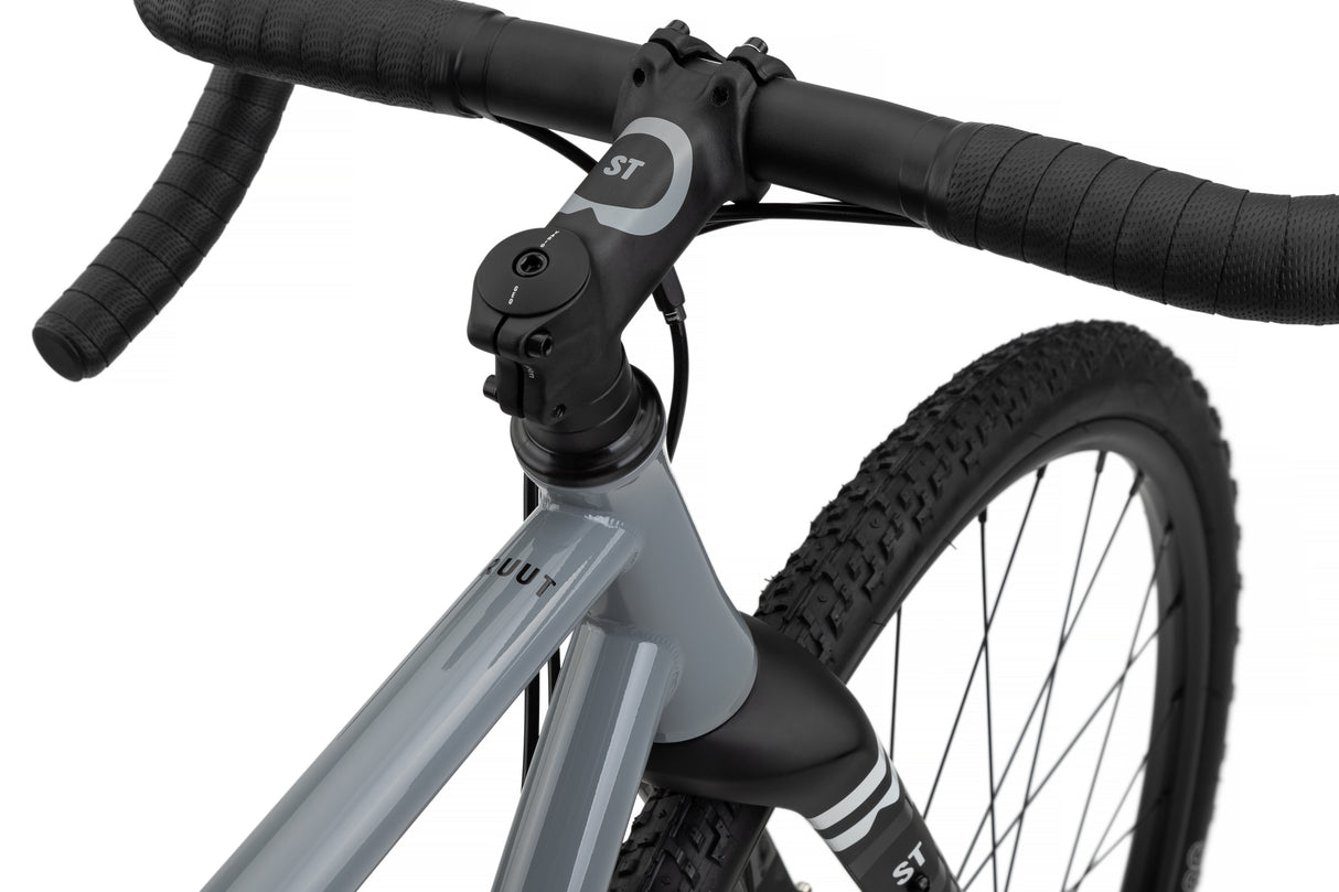 Ruut ST2 Gravel Plus Bike - Grey/Black