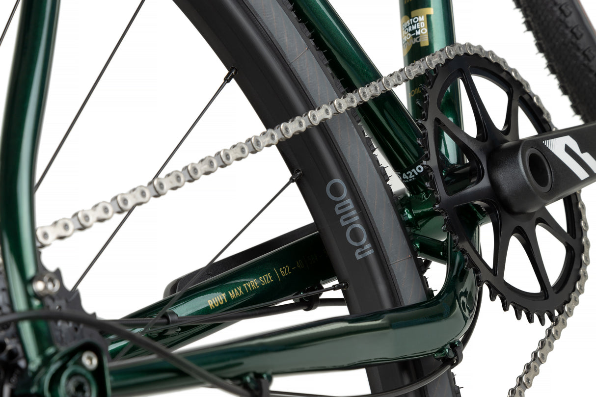 Ruut ST1 Gravelbike - Green/Black McFit