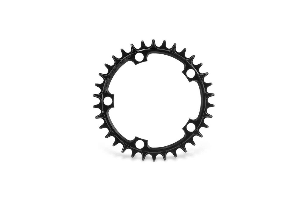 110 BCD Kettenblatt, 5 Loch, rund - schwarz