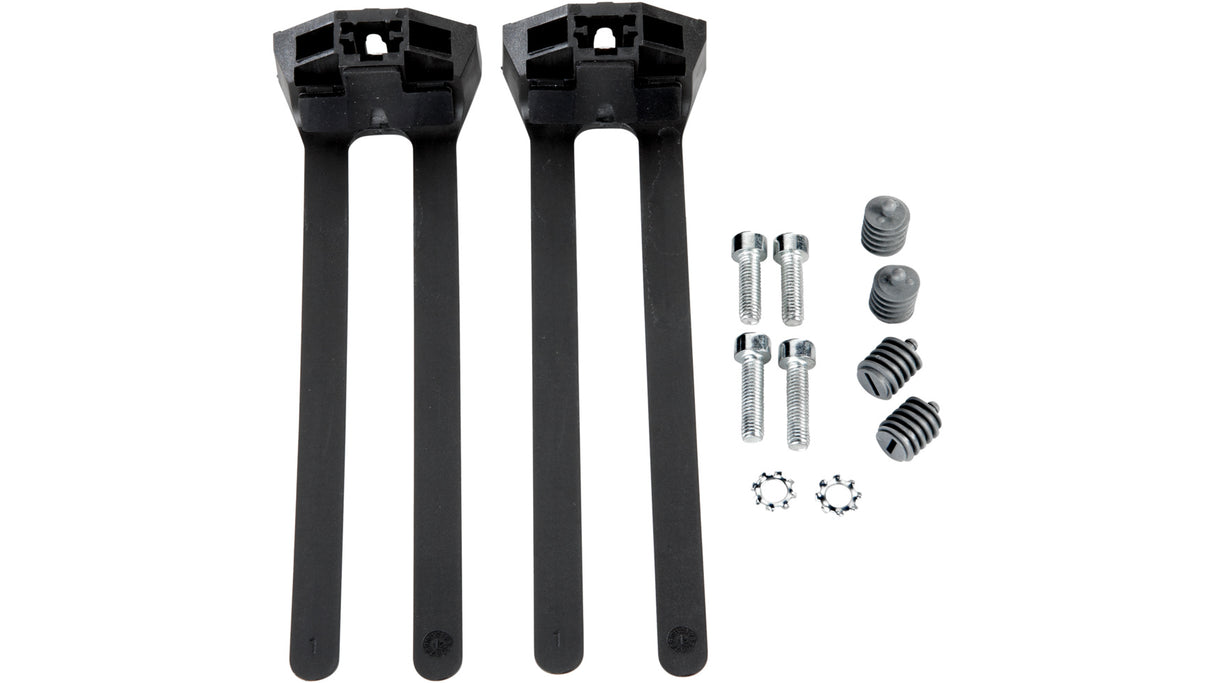 Rahmenschloss AZ (65mm) + Halter - schwarz