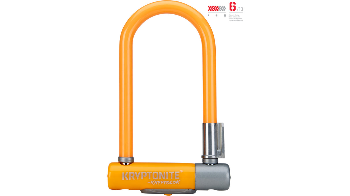 Kryptolok Mini-7 Bügelschloss - light orange