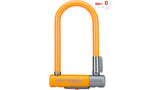 Kryptolok Mini-7 Bügelschloss - light orange