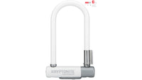 Kryptolok Mini-7 U-lock - pearly white 