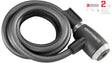 Kryptoflex™ 1218 Kabelschloss (180cm) - schwarz