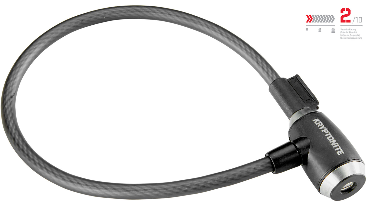 Kryptoflex™ 1265 Kabelschloss (65cm) - schwarz