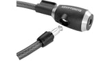 Kryptoflex™ 1018 Kabelschloss (180cm) - schwarz
