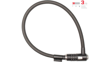 KryptoFlex™ 1565 Combo Kabelschloss (65cm) - schwarz