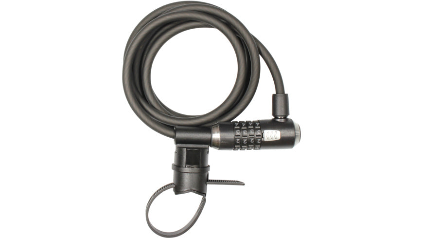 KryptoFlex™ 1218 Combo Kabelschloss (180cm) - schwarz