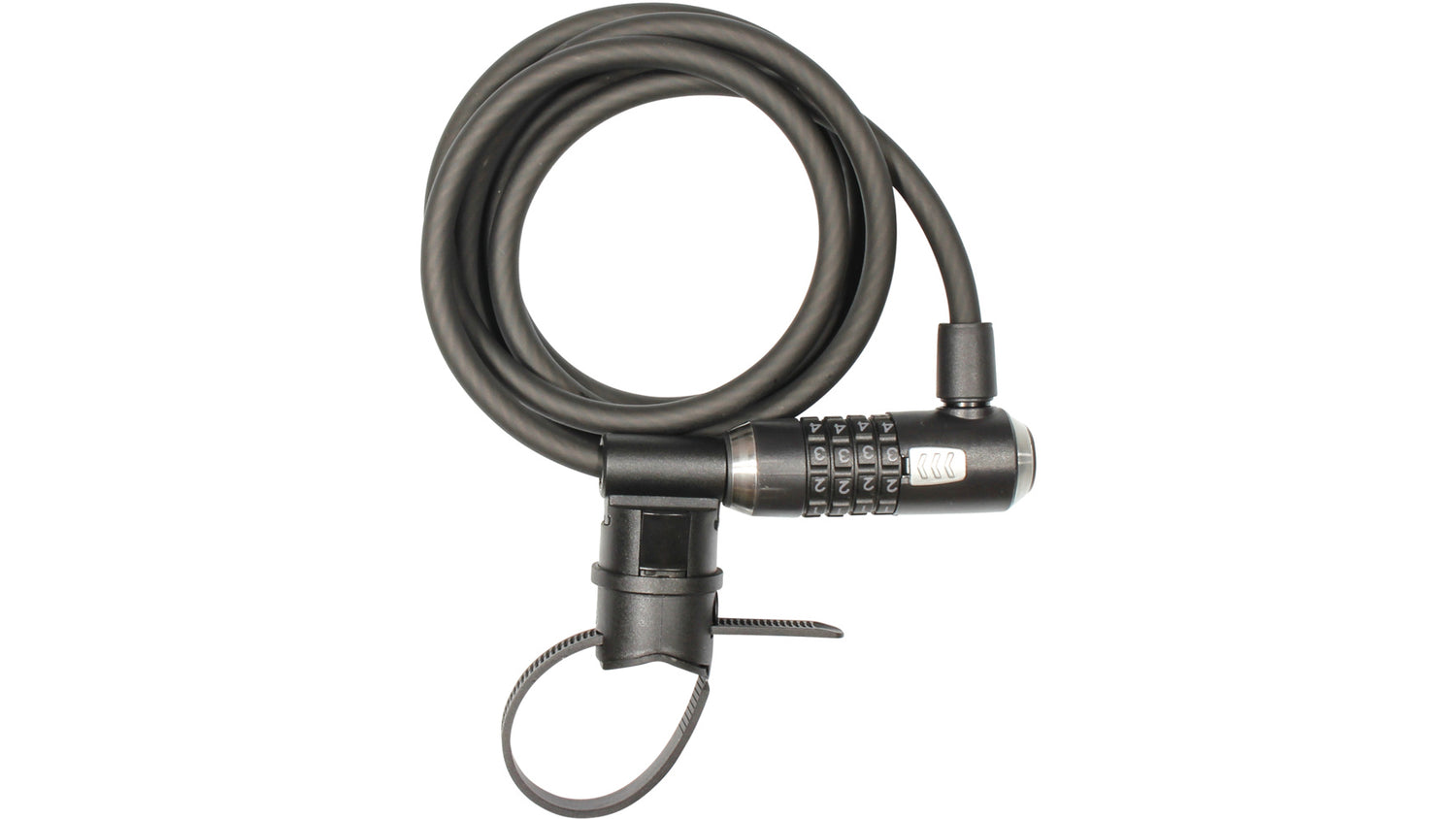 Kryptoflex™ 1018 Combo Kabelschloss (180cm) - schwarz