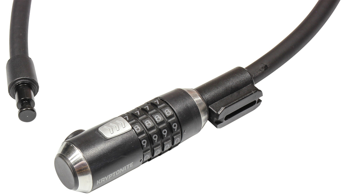 Kryptoflex™ 1018 Combo Kabelschloss (180cm) - schwarz