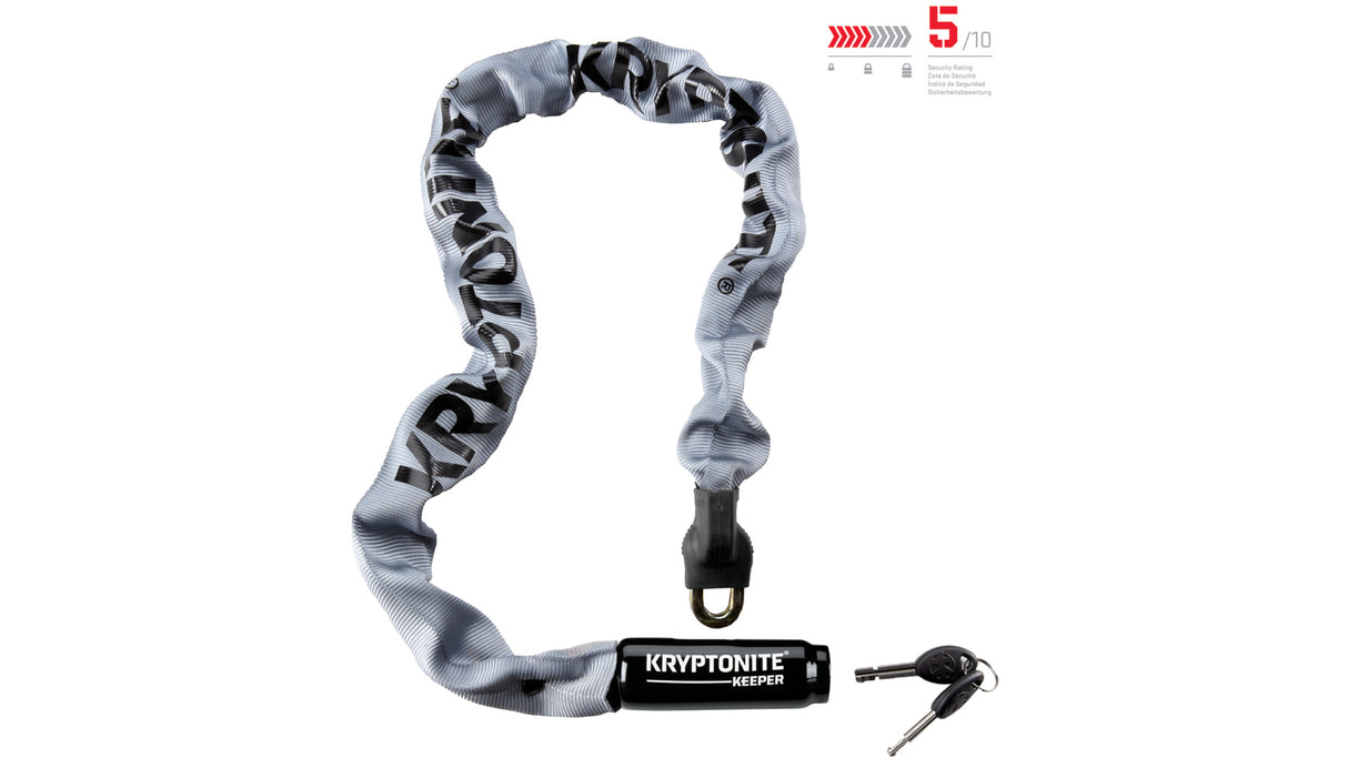 Keeper 785 I.C. Kettenschloss (85cm) - grau