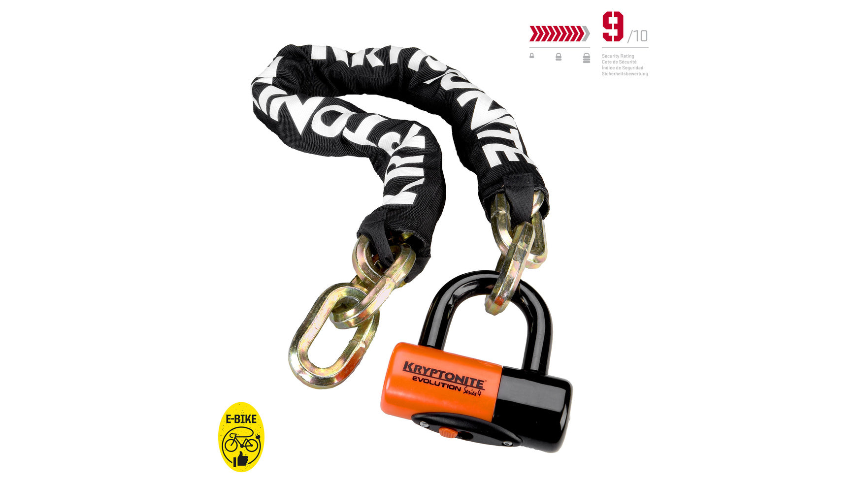 kryptonite fahrradschloss zahlen Fahrrad-Kettenschloss New York Chain Lock Evo STRAP:CANVAS VELCRO STRAP E-Bike, Fahrrad kaufen in Category:E Bike_ACID Front Light PRO E 150 X Connect  12V  DC
