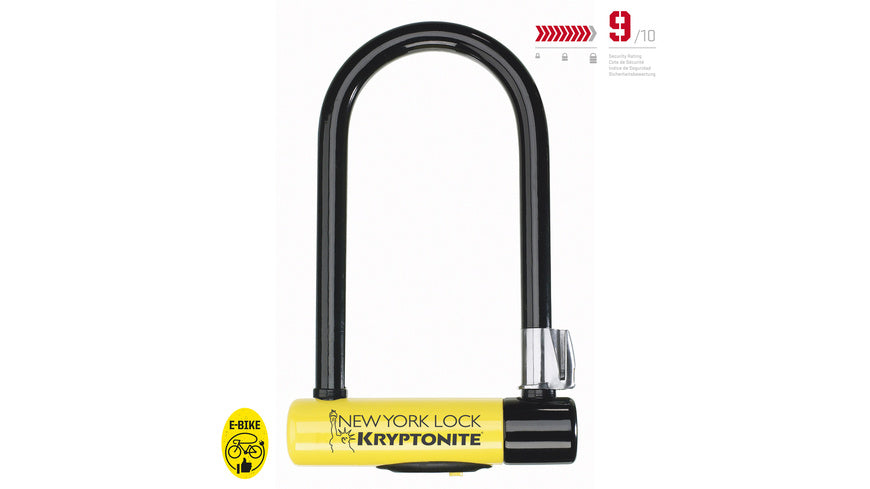 fahrradschloss level 9 Kryptonite New York Lock Standard 10 x 20 cm, Farbe:SPARKLING PINK Cube Kathmandu E-Bike Hybrid Category:E Bike City / Urban_Schwalbe Marathon Green Guard 50 622