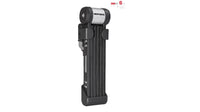 KryptoLok 610S folding lock (5mm/100cm) with click frame holder, Level 6 