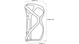 Cinch Carbon Cage - matte white