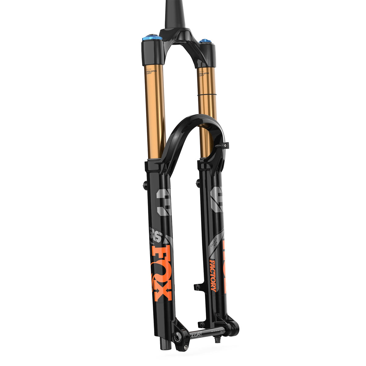 36 Factory E-Bike 29 Zoll 160 mm Federweg Grip2 15x110 mm QR 44 mm Offset - Schwarz/Orange