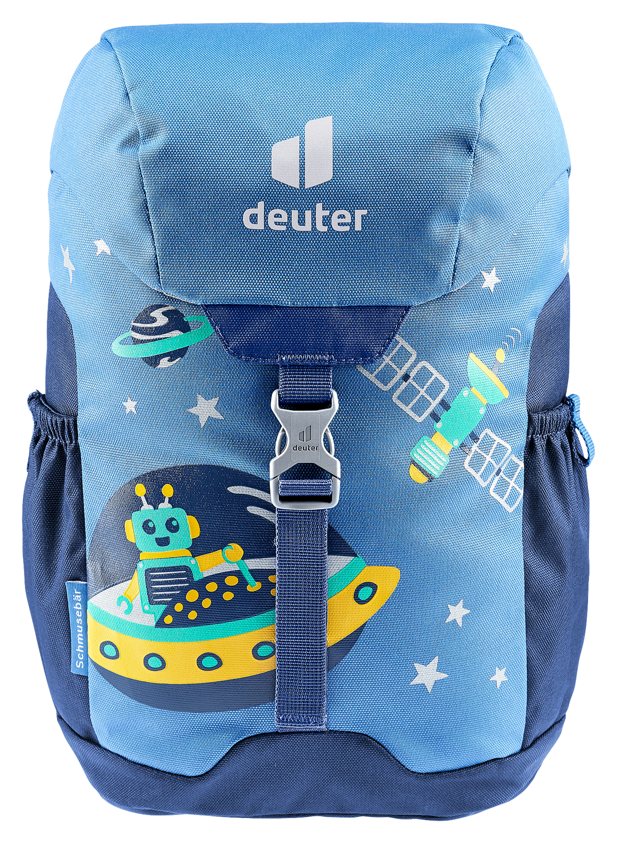 Kinderrucksack Schmusebär - wave-nightblue