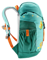 Schmusebär Kinderrucksack - Dustblue-Alpinegreen