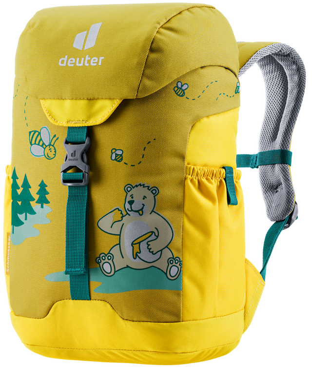 Schmusebär Kinderrucksack - turmeric-corn