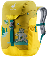 Schmusebär Kinderrucksack - turmeric-corn