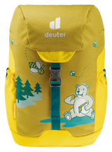 Schmusebär Kinderrucksack - turmeric-corn