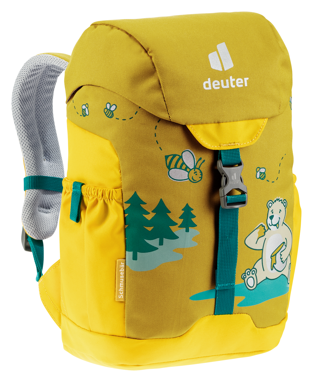 Schmusebär Kinderrucksack - turmeric-corn