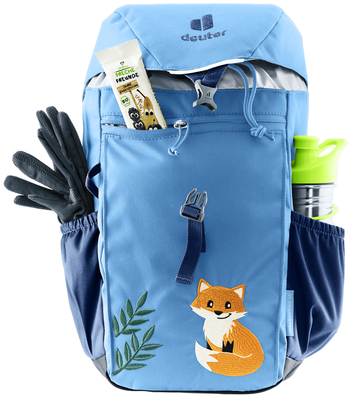 Kinderrucksack Waldfuchs 10 - wave-nightblue