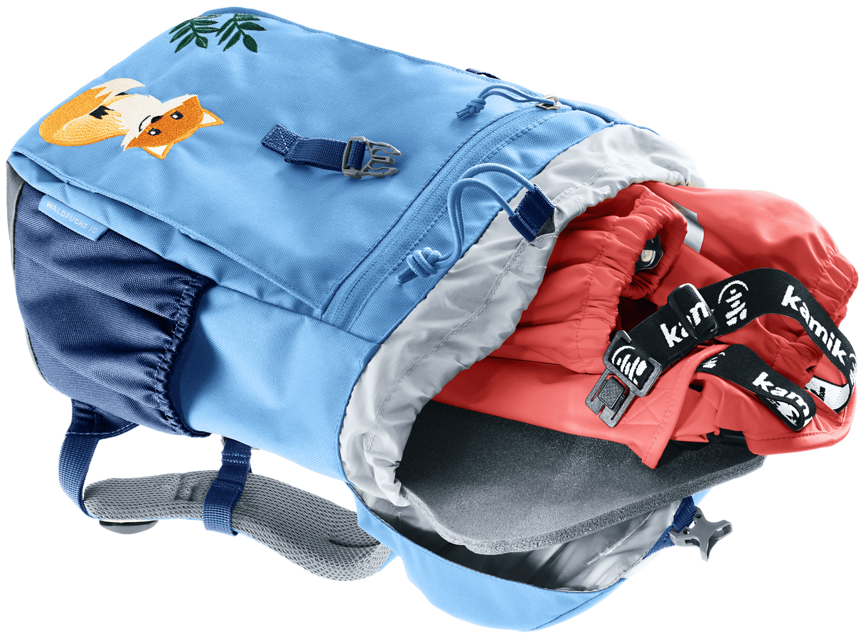 Kinderrucksack Waldfuchs 10 - wave-nightblue