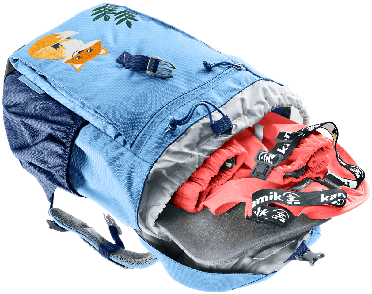 Kinderrucksack Waldfuchs 14 - wave-nightblue