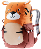 Kikki Kinderrucksack - mandarine-redwood