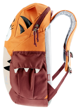 Kikki Kinderrucksack - mandarine-redwood
