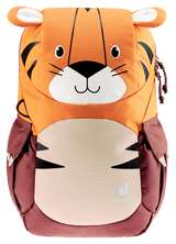 Kikki Kinderrucksack - mandarine-redwood