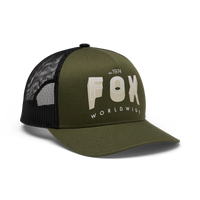 Block Mesh Trucker Hat - Army