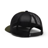 Block Mesh Trucker Hat - Army