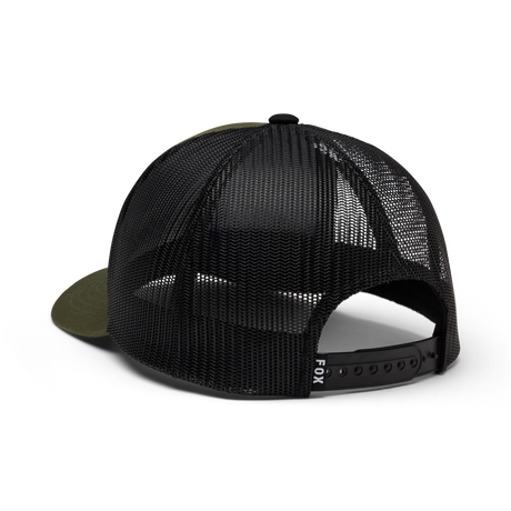 Block Mesh Trucker Hat - Army